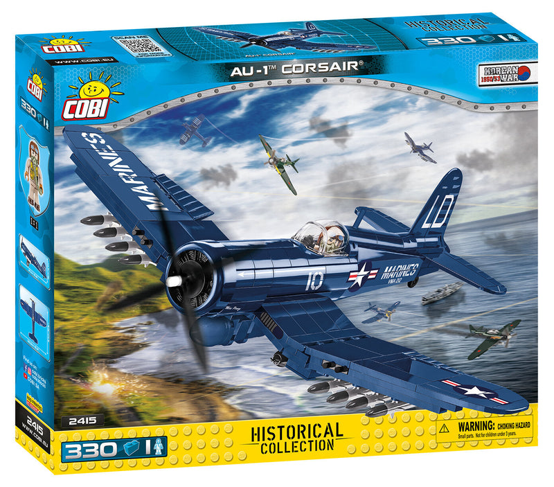 Cobi VOUGHT AU-1™ Corsair® Building Blocks Aircraft Toy Set # 2415