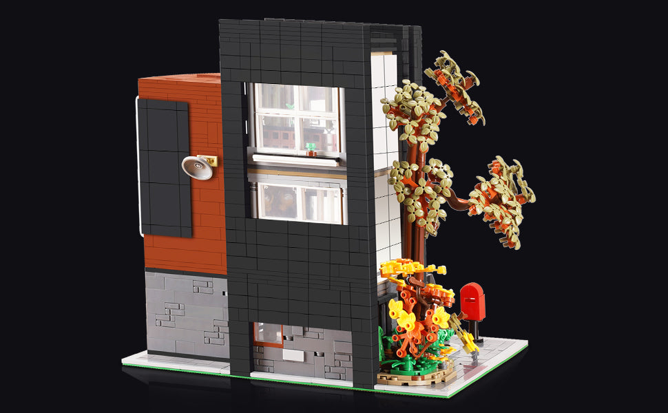 Modern Architecture Modular Villa Building Set | General Jim's Toys & Bricks | GJ-MAH