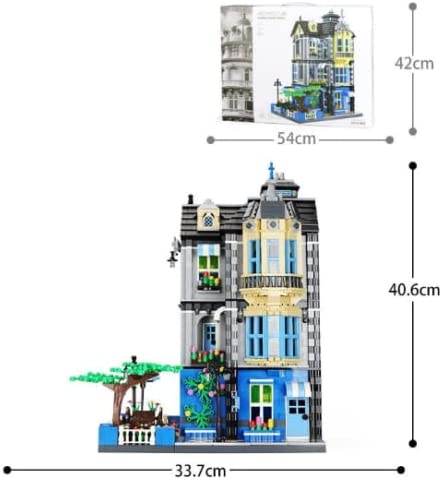 OPEN BOX Modular Garden Coffee Shop Building Blocks Toy Bricks Set | General Jim's Toys