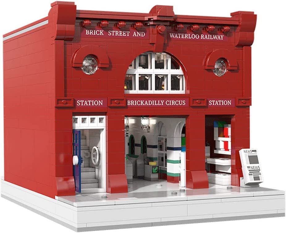 Open Box | London Underground Station Modular Building Blocks Set