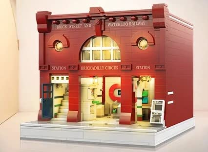 Open Box | London Underground Station Modular Building Blocks Set