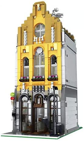 Lighted Ice Cream Parlor Modular Building Block Set | General Jim's Toys & Bricks | GJ-ICS
