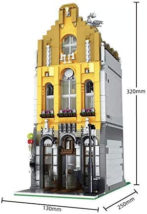 Lighted Ice Cream Parlor Modular Building Block Set | General Jim's Toys & Bricks | GJ-ICS