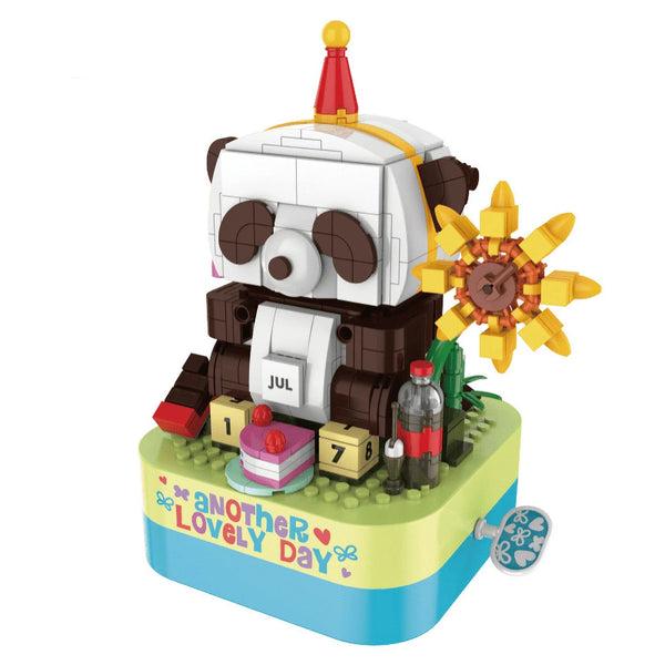 Musical Panda Building Block Set | General Jim's Toys & Bricks | GJ-MBPB