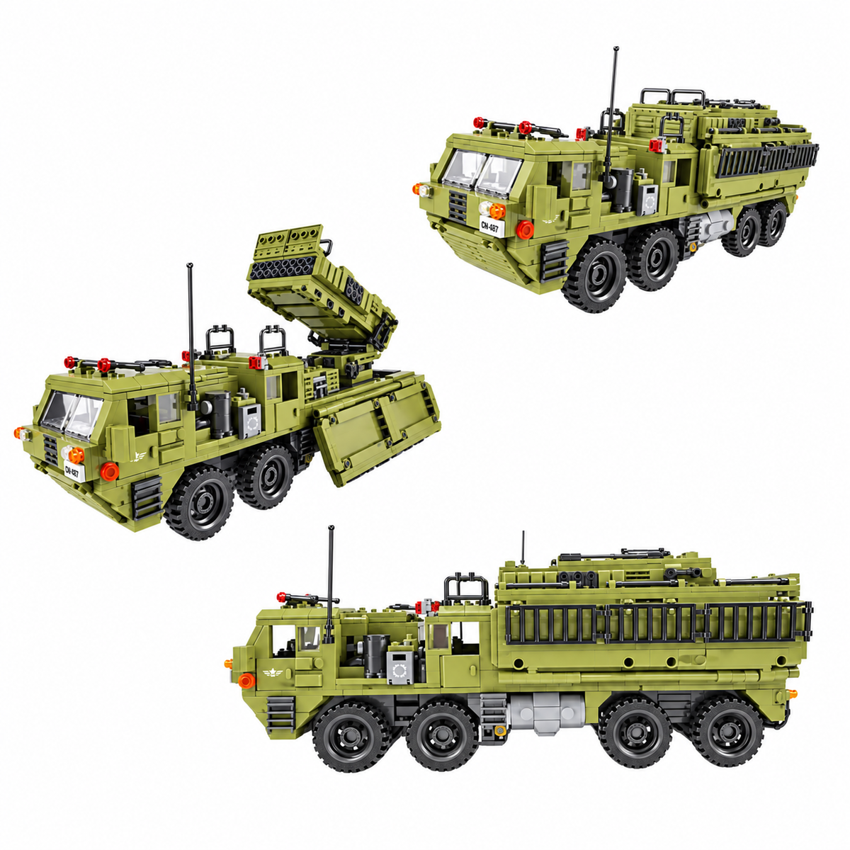 Scorpio Heavy Building Blocks Set | General Jim's Toys & Bricks | GJ-SHT