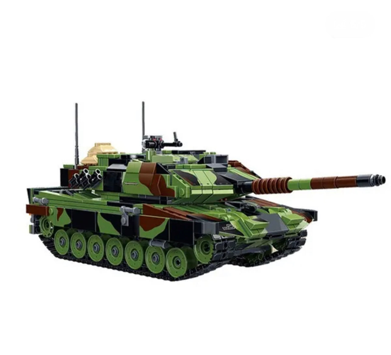 Leopard 2A6 German Main Battle Tank Building Block Set | General Jim’s Toys & Bricks | GJ-L2A6