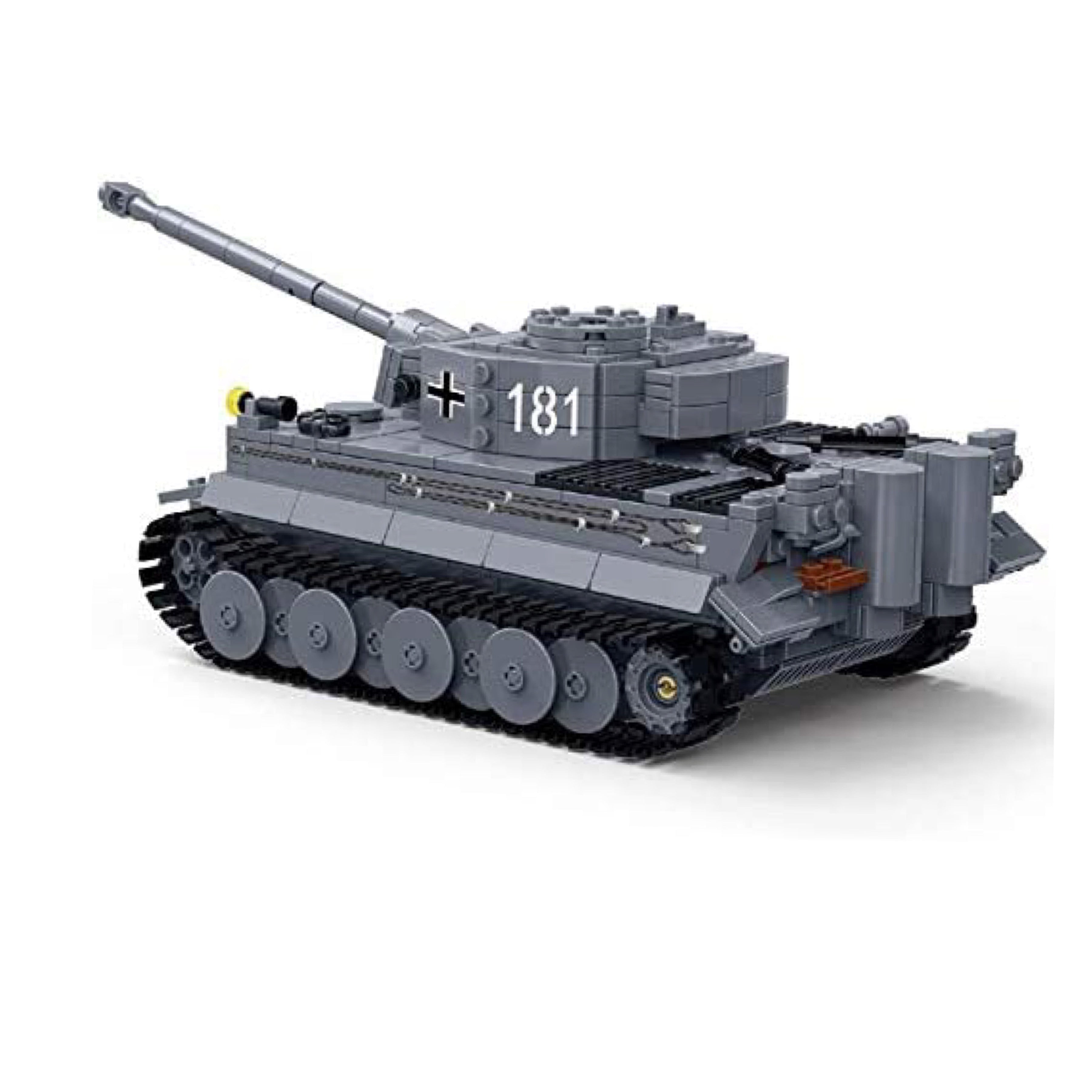 German King Tiger Tank WWII Building Block Set | General Jim's Toys & Bricks | GJ-GGTT