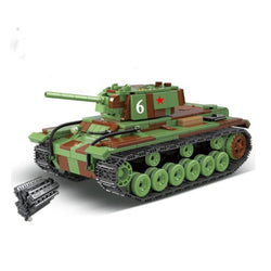 KV1 Russian Soviet Building Blocks Model Toy Tank Bricks Set