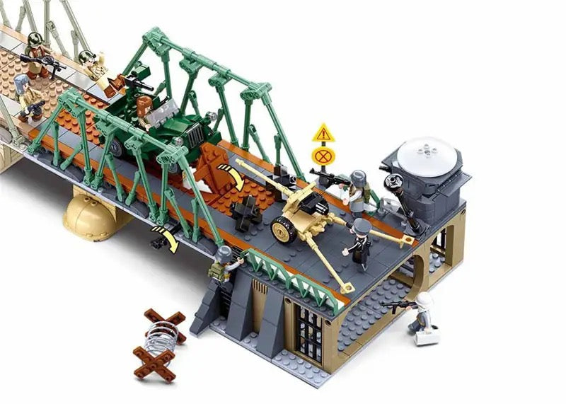 WWII Battle of Budapest Military Building Blocks Bricks Set | General Jim's Toys & Bricks | GJ-BHBS