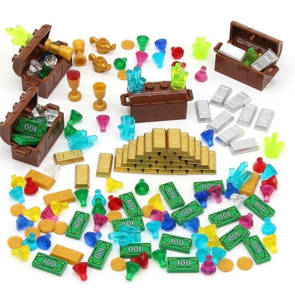 Treasure Chest Building Blocks Set