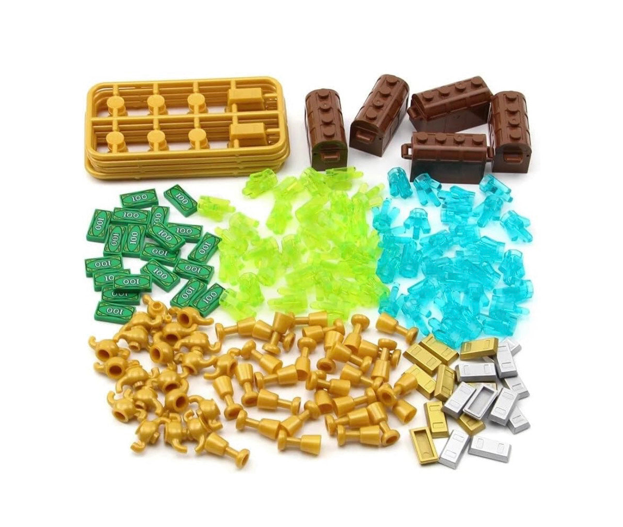 Treasure Chest Building Blocks Set | General Jim's Toys & Bricks | GJA-TCS