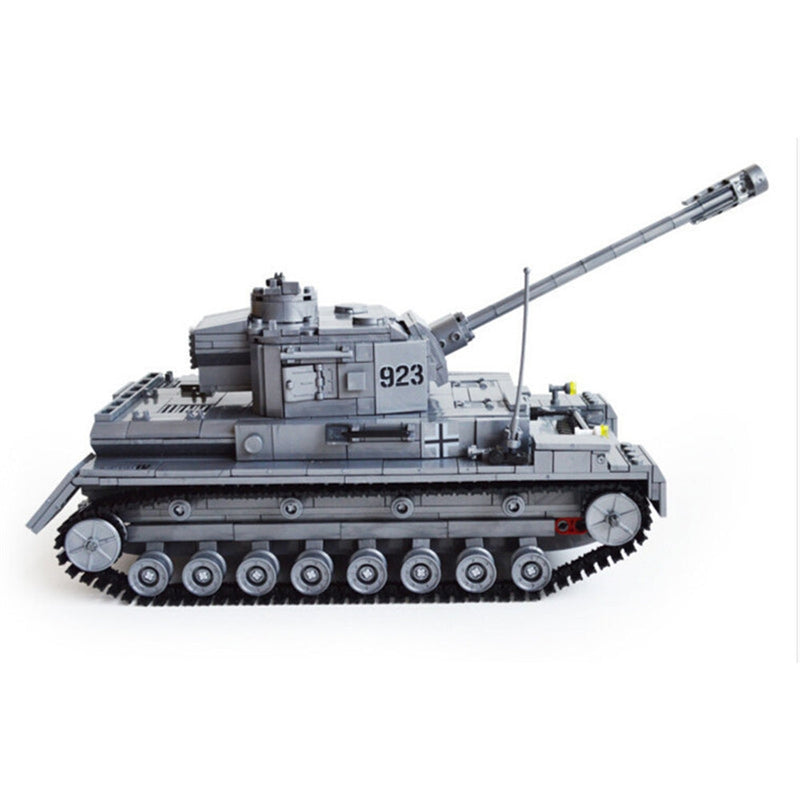 German F2 Tiger 323 Building Blocks Toy Tank Set