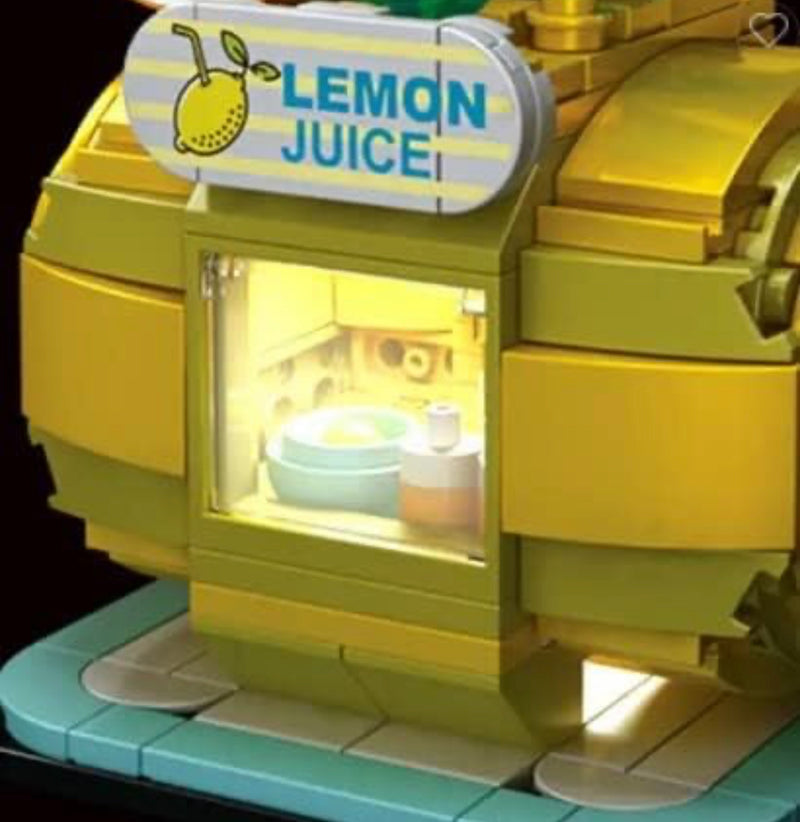Lemonade Stand Modular Building Blocks Bricks Toy Building Set