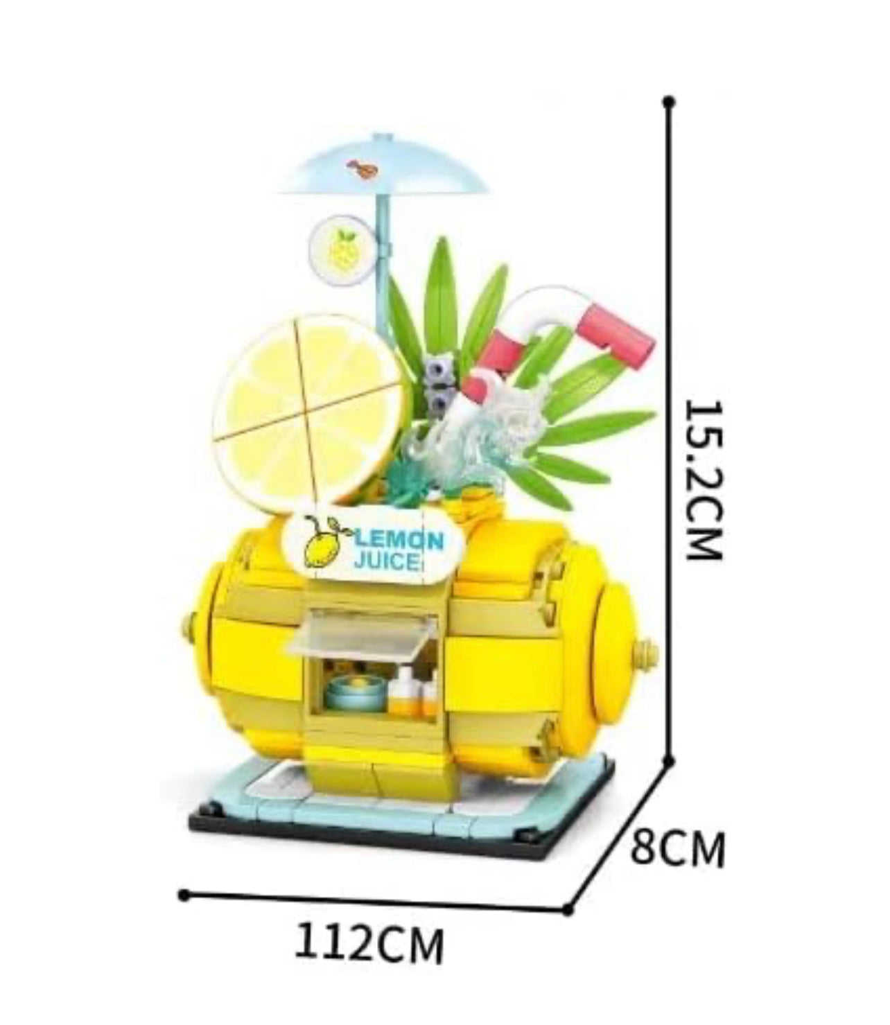 Lemonade Stand Modular Building Blocks Set| General Jim's Toys & Bricks | GJ-LS