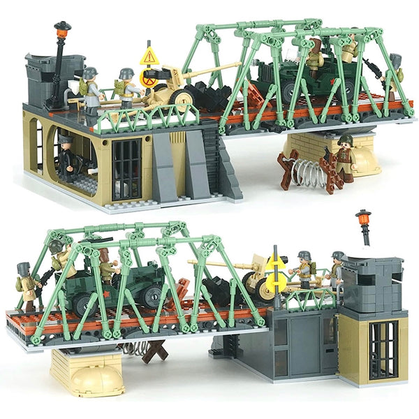 WWII Battle of Budapest Military Building Blocks Bricks Set | General