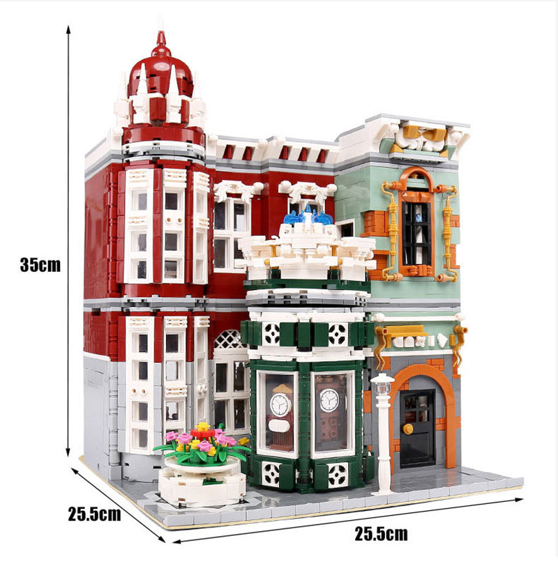 Vintage Antique Shop Modular City Building Blocks Set | General Jim's Toys & Bricks | GJ-ACS
