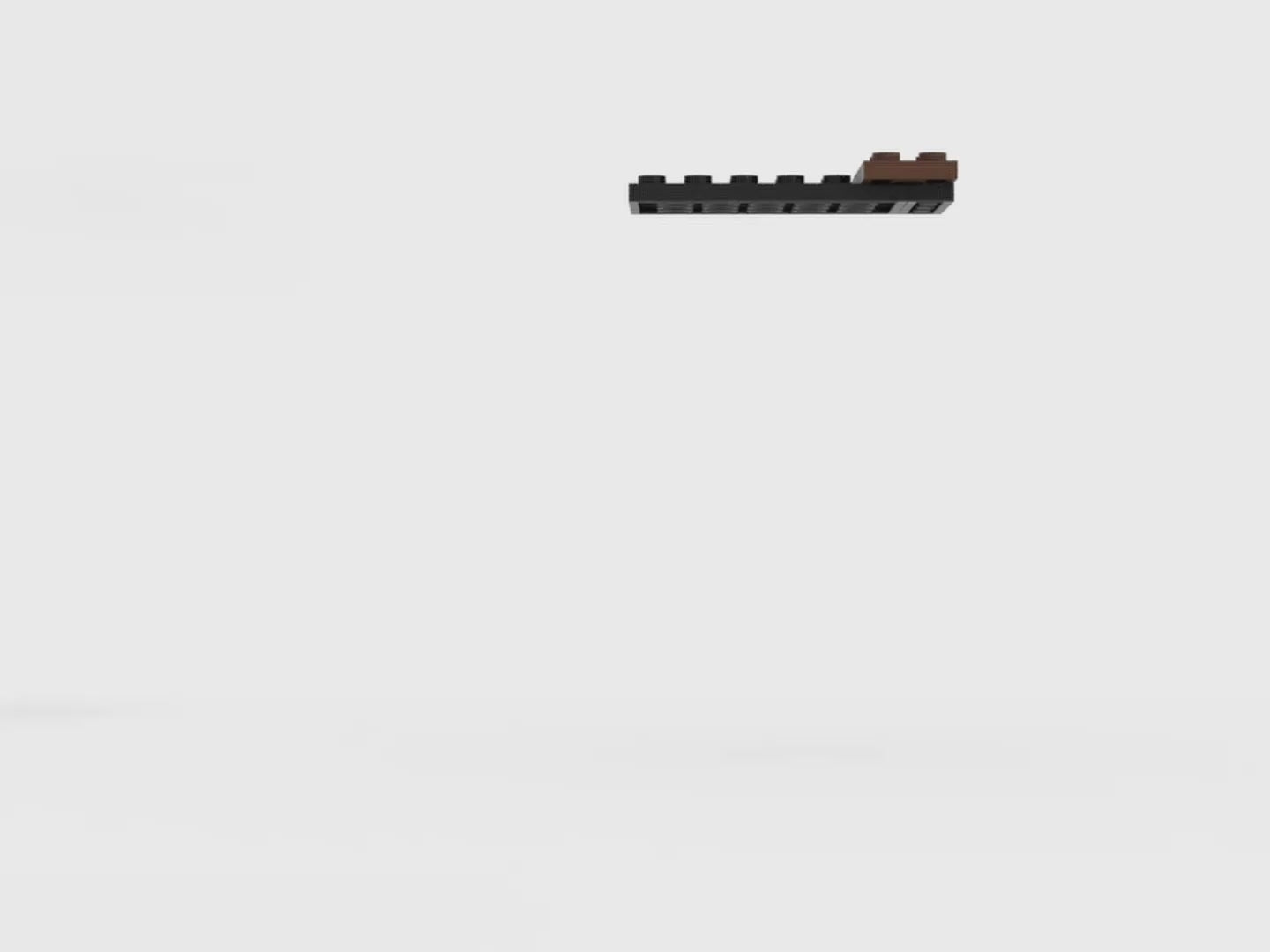 Stop-motion assembly video of WWII German Panzer IV tank military building set