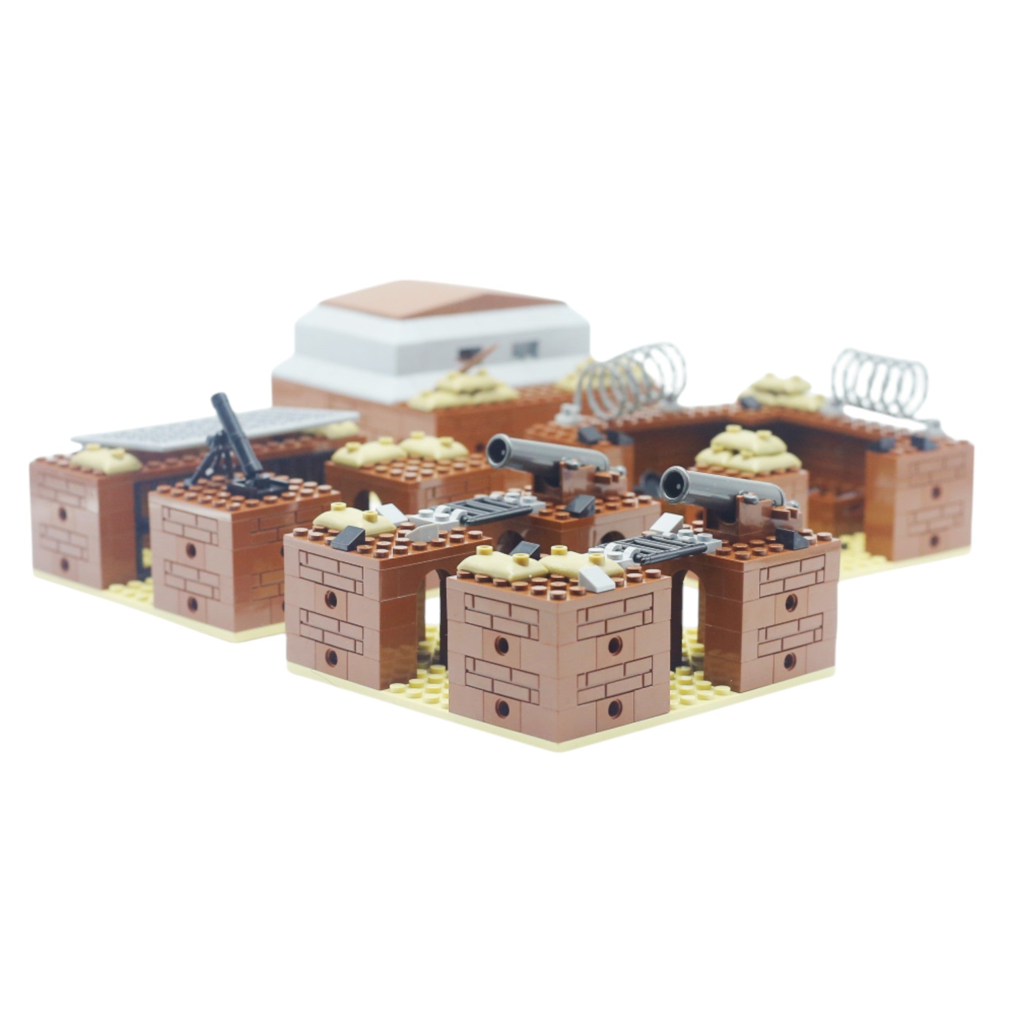 WWII Military Base Building Block Set – 690 Pieces | General Jim's