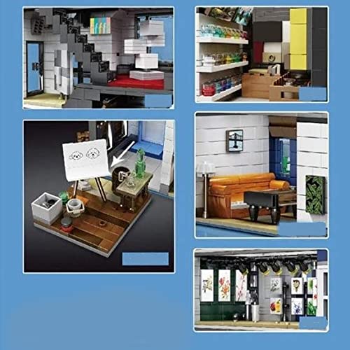Art Gallery Modular Building Blocks Toy Bricks Model Set | General Jim's Toys