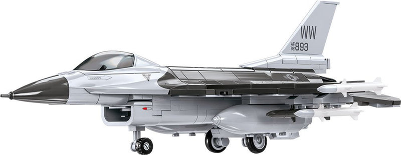COBI F-16C-Fighting Falcon Jet Building Blocks Set 5813 General Jims Toys Side