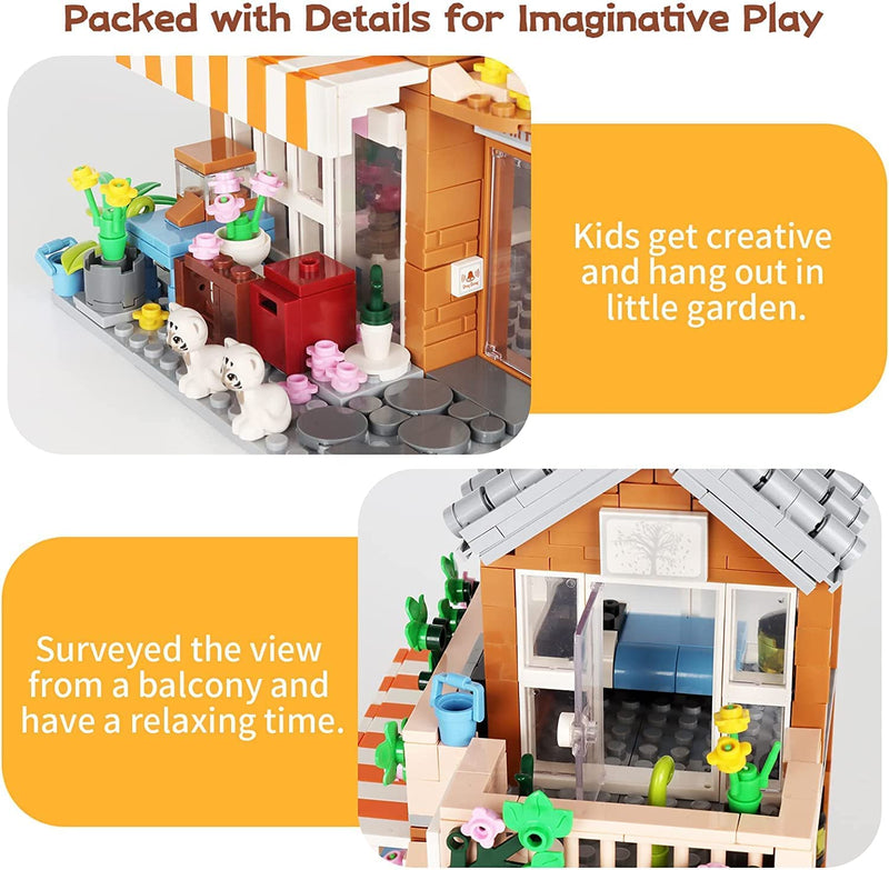 Family Holiday Modular Toy Building Blocks Bricks Set General Jim's Toys Imagination Ideas