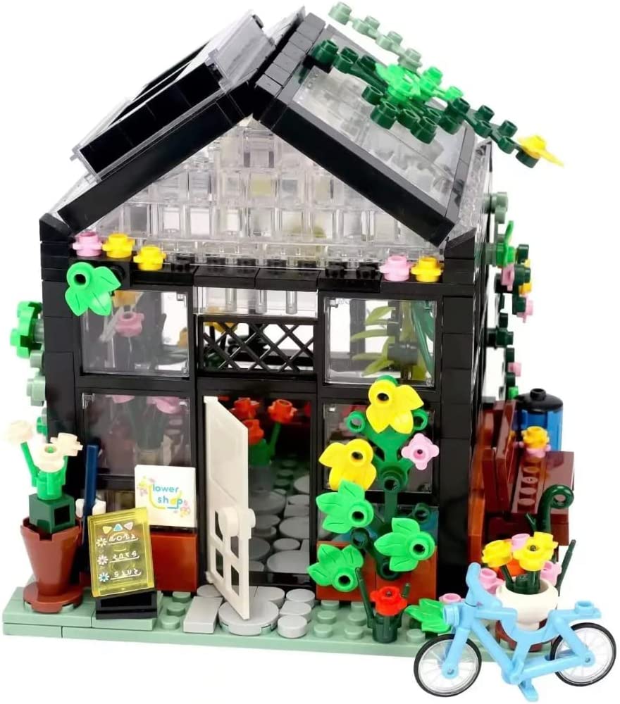 Greenhouse Flower Garden Building Blocks Set | General Jim's Toys & Bricks | GJ-GH