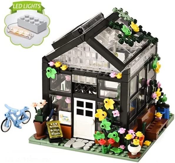Greenhouse Flower Garden Building Blocks Set | General Jim's Toys & Bricks | GJ-GH