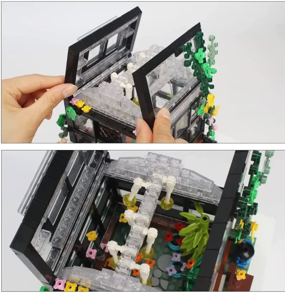 Greenhouse Flower Garden Building Blocks Set | General Jim's Toys & Bricks | GJ-GH