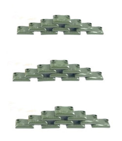 Military Green Sandbags Building Blocks General Jims Toys