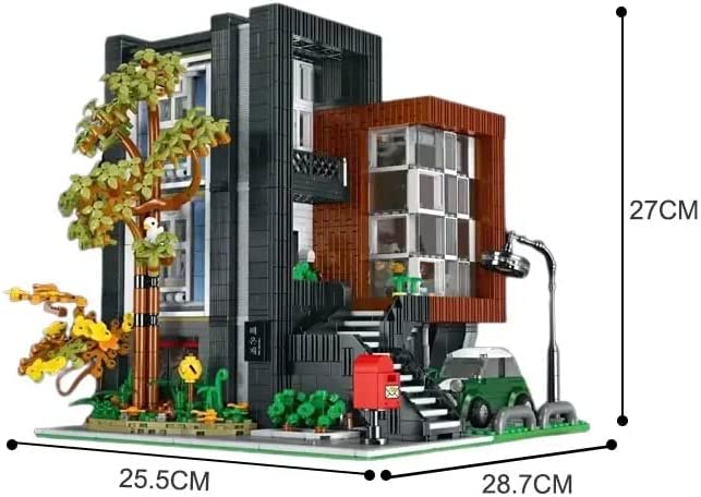 Modern Architecture Model City Street View Modular Building Blocks Bricks Toy Building Set General Jims Toys Dimensions