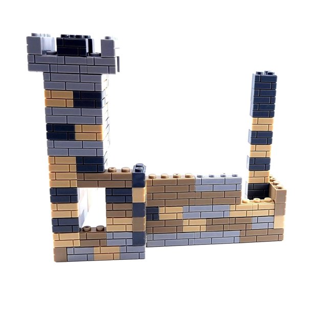 Military Battle Scene Wall Building Block Set | General Jim's Toys & Bricks | GJ-NBWB