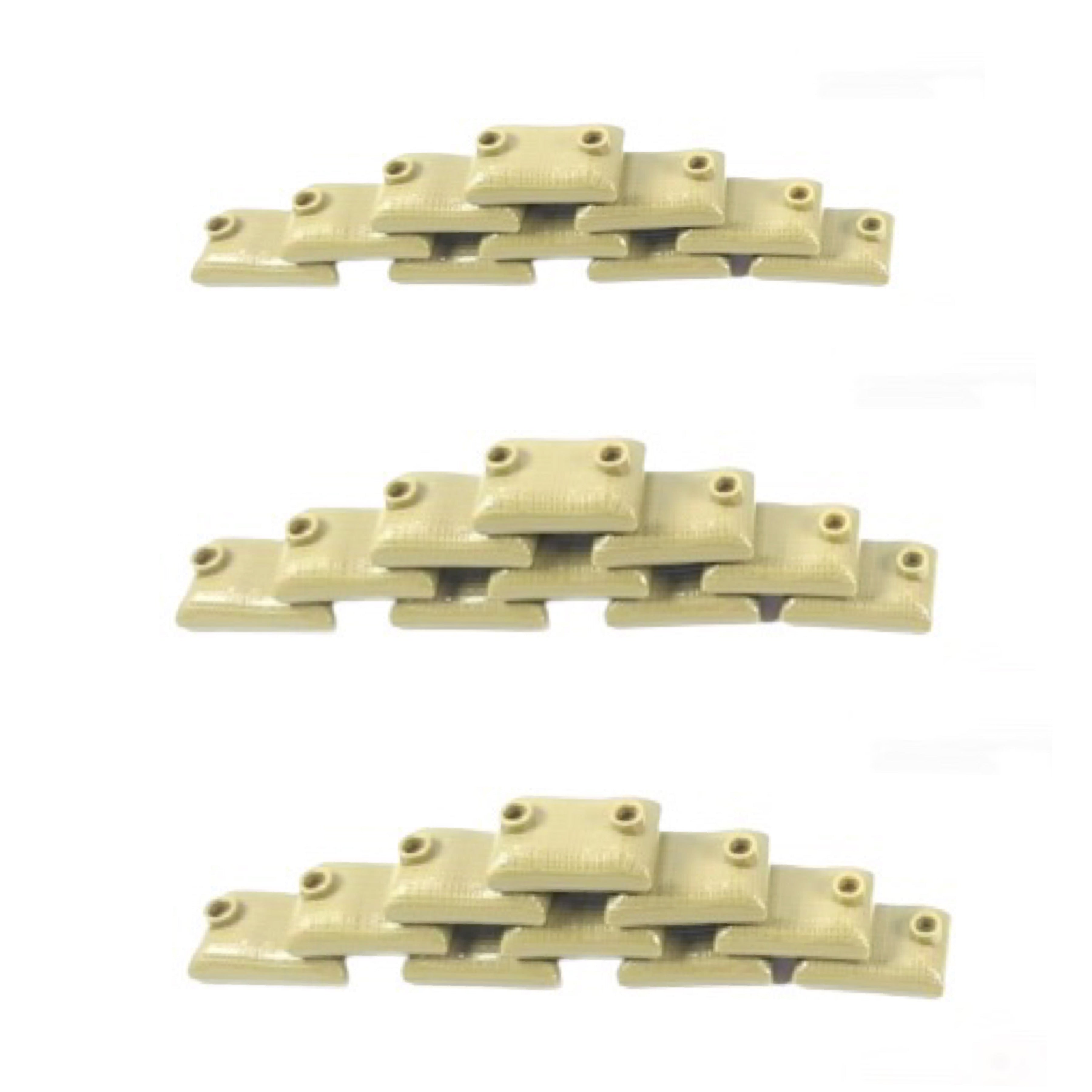 Olive Green Sandbags Building Blocks Set General Jim's Toys