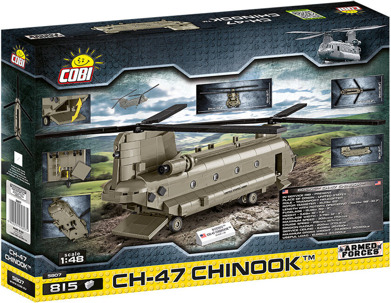 Cobi Chinook Helicopter Building Blocks Toy Bricks Set #5807