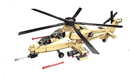 Military Series German World War II WZ10 Model Black Hawk Helicopter Toy Set at General Jim's Toys