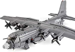 Lockheed AC-130A Hercules Gunship Model Plane - Complete Brick Building Set in Box on General Jim's Toys Website