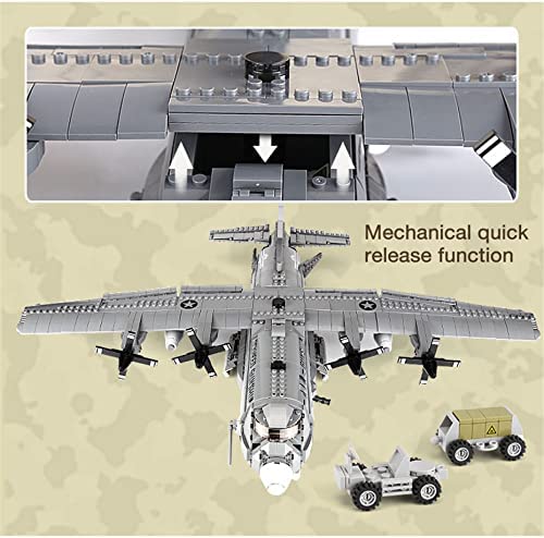 Lockheed AC-130 Hercules Gunship Building Blocks Toy Bricks Set