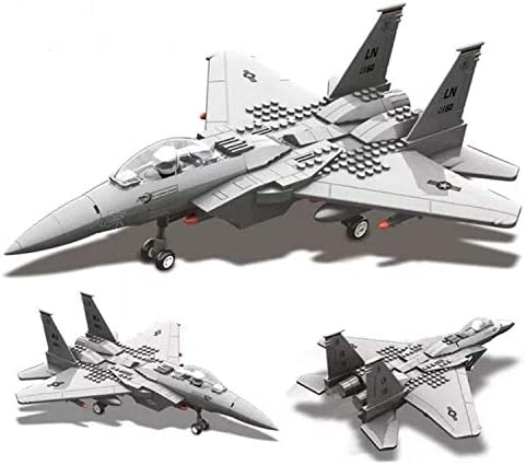 OPEN BOX Building Blocks F-15 Eagle Fighter Model Plane