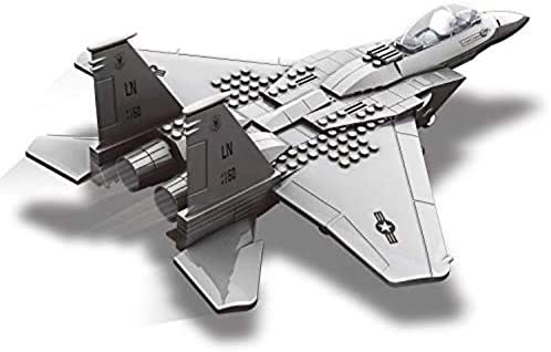 OPEN BOX Building Blocks F-15 Eagle Fighter Model Plane