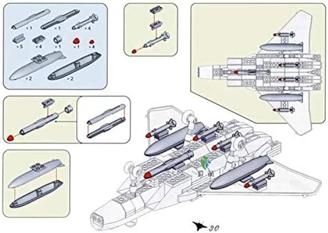 F-15 Eagle Fighter Building Block Set | General Jim's Toys & Bricks | GJ-FJ