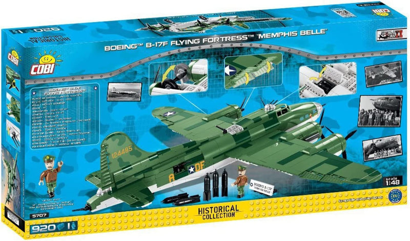 Cobi Boeing B-17 Flying Fortress Memphis Belle Aircraft Toy Set