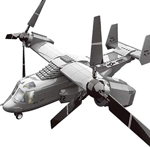 US Marines Osprey V-22 Bell Boeing Helicopter Building Blocks Toy Bricks Plane, available at General Jim's Toys