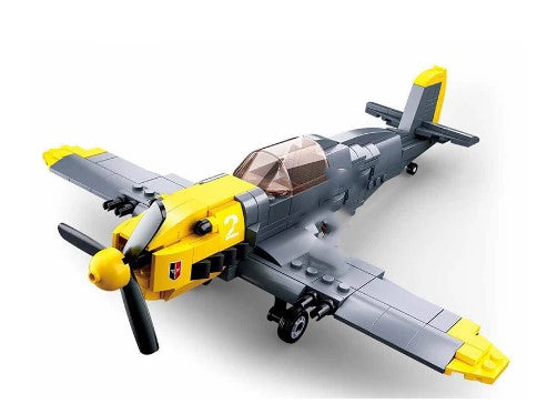 WW2 BF-109 Aircraft Building Bricks Toy Plane Set | General Jim's Toys ...