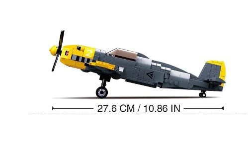 WW2 BF-109 Aircraft Building Bricks Toy Plane Set