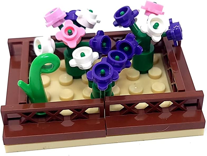 Set of 6 Flower Boxes Building Blocks | General Jim's Toys & Bricks | GJ-FB6