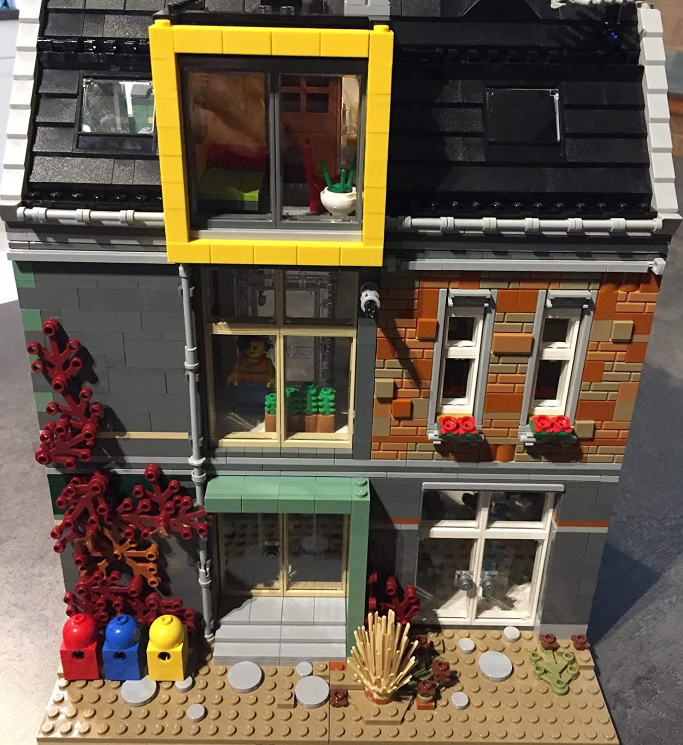 The Bike Shop Building Blocks Set | General Jim's Toys & Bricks | GJ-OTBS