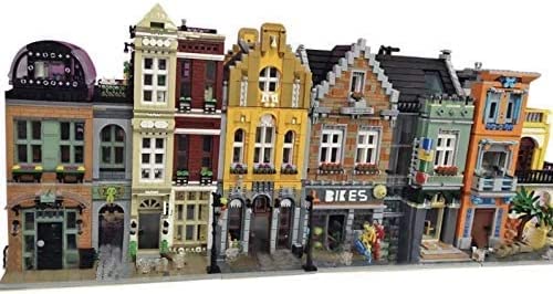 The Bike Shop Streetview Modular City Building Blocks Set | General Jim's Toys