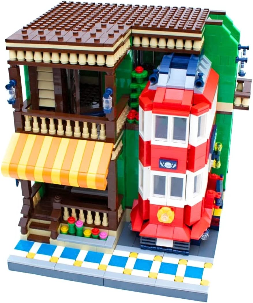Open Box | BBQ Restaurant Building Blocks Set
