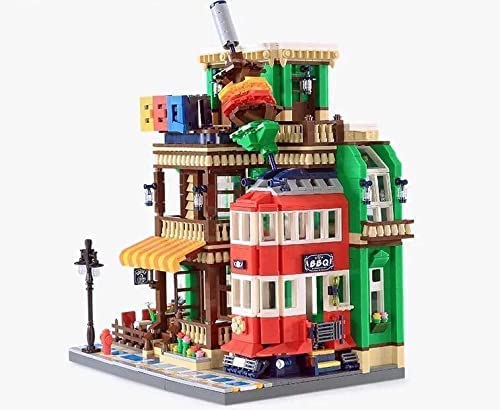 Open Box | BBQ Restaurant Building Blocks Set