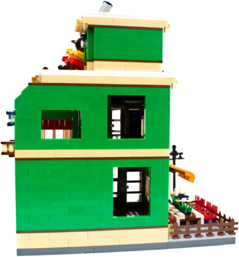 BBQ Restaurant Architecture Building Blocks Modular Toy Bricks City Creator Set | General Jim's Toys