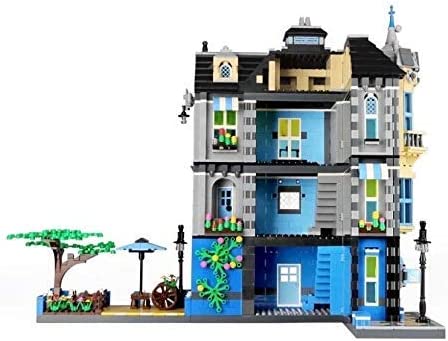 Modular Garden Coffee Shop Building Blocks Toy Bricks Set | General Jim's Toys
